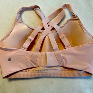 Lulu lemon energy sports bra light pink 36DD